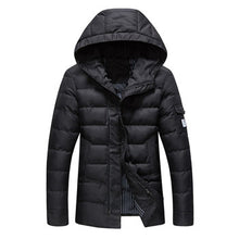 Men Jackets and Coats Parkas Jaqueta Masculina Men's Casual Slim Fit Cotton Hooded Veste Homme Jackets BL