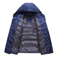 Men Jackets and Coats Parkas Jaqueta Masculina Men's Casual Slim Fit Cotton Hooded Veste Homme Jackets BL