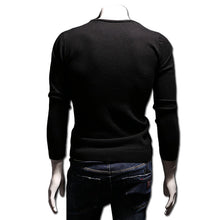 Men Knitted Floral Sweaters Pullovers Men's Casual Slim Fit Large Size Long Sleeved O Neck Sweaters Hombre BL