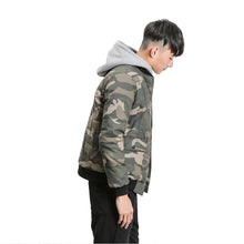 Men Padded Cotton Camouflage Jackets Veste Homme Jackets Men's Casual Slim Fit Zipper Jackets Jaqueta Hombre BL
