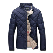 Men Solid Color Padded Cotton Jackets Coats Jaqueta Masculina Men's Casual Slim Fit Veste Homme Jackets Men BL