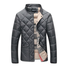 Men Solid Color Padded Cotton Jackets Coats Jaqueta Masculina Men's Casual Slim Fit Veste Homme Jackets Men BL