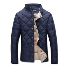 Men Solid Color Padded Cotton Jackets Coats Jaqueta Masculina Men's Casual Slim Fit Veste Homme Jackets Men BL