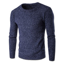 Men Sweaters and Pullovers Hombre Men's Casual Slim Fit Long Sleeved O Neck Knitted Sweater Outwear Clothing BL