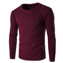 Men Sweaters and Pullovers Hombre Men's Casual Slim Fit Long Sleeved O Neck Knitted Sweater Outwear Clothing BL