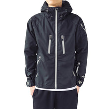 Men Zipper Hooded Jackets and Coats Jaqueta Masculina Veste Homme Parkas Men's Casual Slim Fit Jackets BL