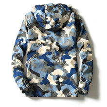 Men Zipper Hooded Camouflage Jackets and Coats Hombre Jaqueta Masculina Men's Casual Slim Fit Jackets Hombre BL