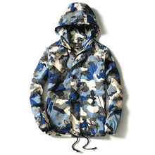 Men Zipper Hooded Camouflage Jackets and Coats Hombre Jaqueta Masculina Men's Casual Slim Fit Jackets Hombre BL