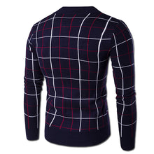 Men Zipper Jackets Knitted Sweaters Sweatercoats Cardigans Men's Casual Slim Fit Long Sleeved O Neck Sweater BL