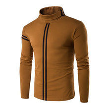 Menswear T Shirts Hombre Camisa Masculina Men's Casual Slim Fit Long Sleeved T Shirts Pullovers Turtleneck BL