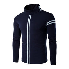 Menswear T Shirts Hombre Camisa Masculina Men's Casual Slim Fit Long Sleeved T Shirts Pullovers Turtleneck BL