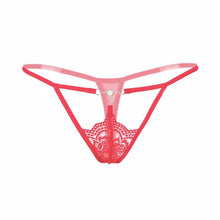 Women's Sexy Lace Pearl Low-Waist G-String Hollow Underwear Women Thongs Panties G String For Ladies BL