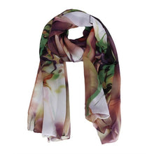 Lady Long Scarves Chiffon Soft Print Wrap Women's Shawl And Scarf Female 160*70CM BL