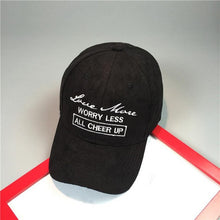 Unisex Cap Women Men Embroidery 5Color  Hip Hop Hats Cotton Baseball Cap Snapback Flat Hat Gorras BL