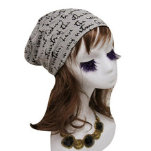 Women Cotton blend Letter Print Hip-Hop Hats For Female Beanie Hat Cap   Skullies Beanies Gorra BL