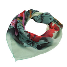 Women Printing Square Scarf Head Wrap Kerchief Neck Shawl bufandas mujer 4 Colors BL