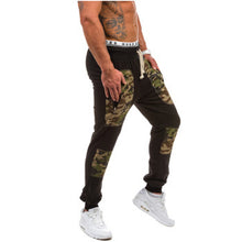 Men Camouflage Pencil Pants Trousers Men's Casual Slim Fit Long Harem Pants Joggers Sweatpants Trousers Pants BL