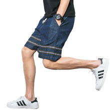 Men Denim Jeans Shorts Pantalones Hombre Casual Sports Pants Sweatpants Men's Casual Slim Fit Shorts BL