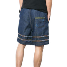 Men Denim Jeans Shorts Pantalones Hombre Casual Sports Pants Sweatpants Men's Casual Slim Fit Shorts BL