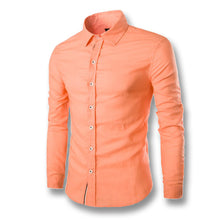 Men Herem Hemden Long Sleeved Shirts Men's Casual Slim Fit Large Size Turn Down Collar Shirts Camisa Masculina BL