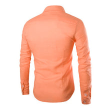 Men Herem Hemden Long Sleeved Shirts Men's Casual Slim Fit Large Size Turn Down Collar Shirts Camisa Masculina BL