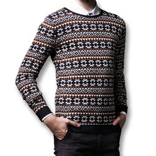 Men Knitted Sweaters Men's Casual Slim Fit Large Size Round Neck Sweaters and Pullovers Men Clothing Coats BL