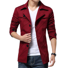 Men Large Size Jackets and Coats Men's Casual Slim Fit Parkas Overcoats Windbreakers Jackets BL