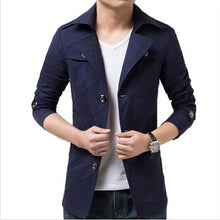 Men Large Size Jackets and Coats Men's Casual Slim Fit Parkas Overcoats Windbreakers Jackets BL