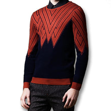 Men Large Size Sweaters Men's Casual Slim Fit Knitted Long Sleeved O Neck Sweaters and Pullovers Clothing BL