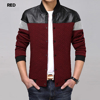 Men Leather Jacket Jacket Men Slim Fit Jackets and Coat Men Clothing Outwears BL
