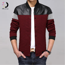 Men Leather Jacket Jacket Men Slim Fit Jackets and Coat Men Clothing Outwears BL