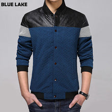 Men Leather Jacket Jacket Men Slim Fit Jackets and Coat Men Clothing Outwears BL