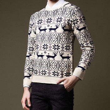 Men Long Sleeved Sweaters Men's Casual Slim Fit Large Size O Neck Knitted Sweaters and Pullovers Clothing BL