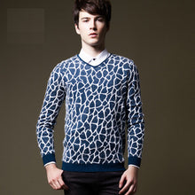 Men Outwear Sweaters and Pullovers Men's Casual Slim Fit Large Size Long Sleeved V Neck Sweaters Pullovers BL