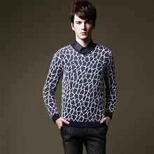 Men Outwear Sweaters and Pullovers Men's Casual Slim Fit Large Size Long Sleeved V Neck Sweaters Pullovers BL