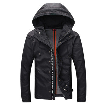 Men Coats Jackets Cardigans Men's Casual Slim Fit Large Size Hooded Jackets and Coats Clothing Men BL