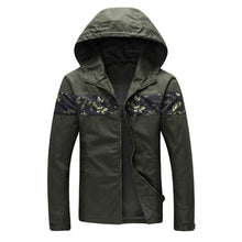 Men Hooded Jackets and Coats Men's Casual Slim Fit Large Size Zipper Hooded Jackets Cardigan Coats BL