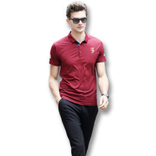 Men Short Sleeved Polo Shirts Men's Casual Slim Fit Business Men Dress Polo Shirts Herem Hemden Camisa BL