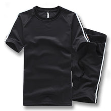 Men T Shirts Shorts Men's Casual Slim Fit Large Size Suits Sportswear Set Trousers Hombre Outwear BL