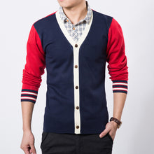 Men Sweaters s Men's V-Neck Cashmere Cardigans Man Slim Fit M-XXL BL