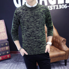 Men Sweaters and Pullovers Turtleneck Knitted Sweaters Men's Casual Slim Fit Long Sleeved Sweaters BL