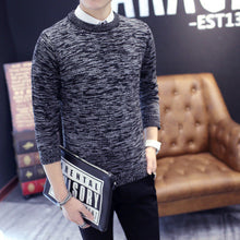 Men Sweaters and Pullovers Turtleneck Knitted Sweaters Men's Casual Slim Fit Long Sleeved Sweaters BL