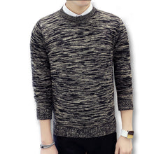 Men Sweaters and Pullovers Turtleneck Knitted Sweaters Men's Casual Slim Fit Long Sleeved Sweaters BL