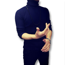 Men Turtleneck Sweaters and Pullovers Men's Casual Slim Fit Long Sleeved Knitted Sweaters Hombre Outwear BL