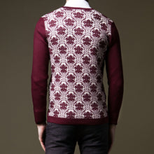 Men V Neck Sweaters and Pullovers Men's Casual Slim Fit Large Size Knitted V Neck Sweaters Clothing Pullovers BL