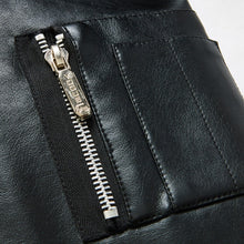Outwear Men Leather PU Zipper Jackets and Coats Jaqueta Masculina Men's Casual Slim Fit Large Size Jackets BL