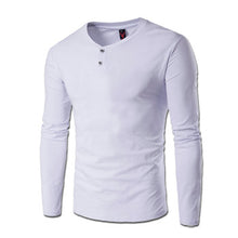 Round Neck T Shirts Camisa Masculina Men's Casual Slim Fit Long Sleeved Large Size T Shirts Menswear Hombre BL
