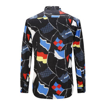 Shirts Hombre Camisa Masculina Men's Casual Slim Fit Long Sleeved Large Size Turn Down Collar Tuxedo Shirts BL