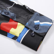Shirts Hombre Camisa Masculina Men's Casual Slim Fit Long Sleeved Large Size Turn Down Collar Tuxedo Shirts BL