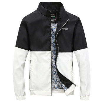 Veste Homme Zipper Jackets Jaqueta Masculina Coats Outwear Men Casual Slim Fit Large Size Jackets BL